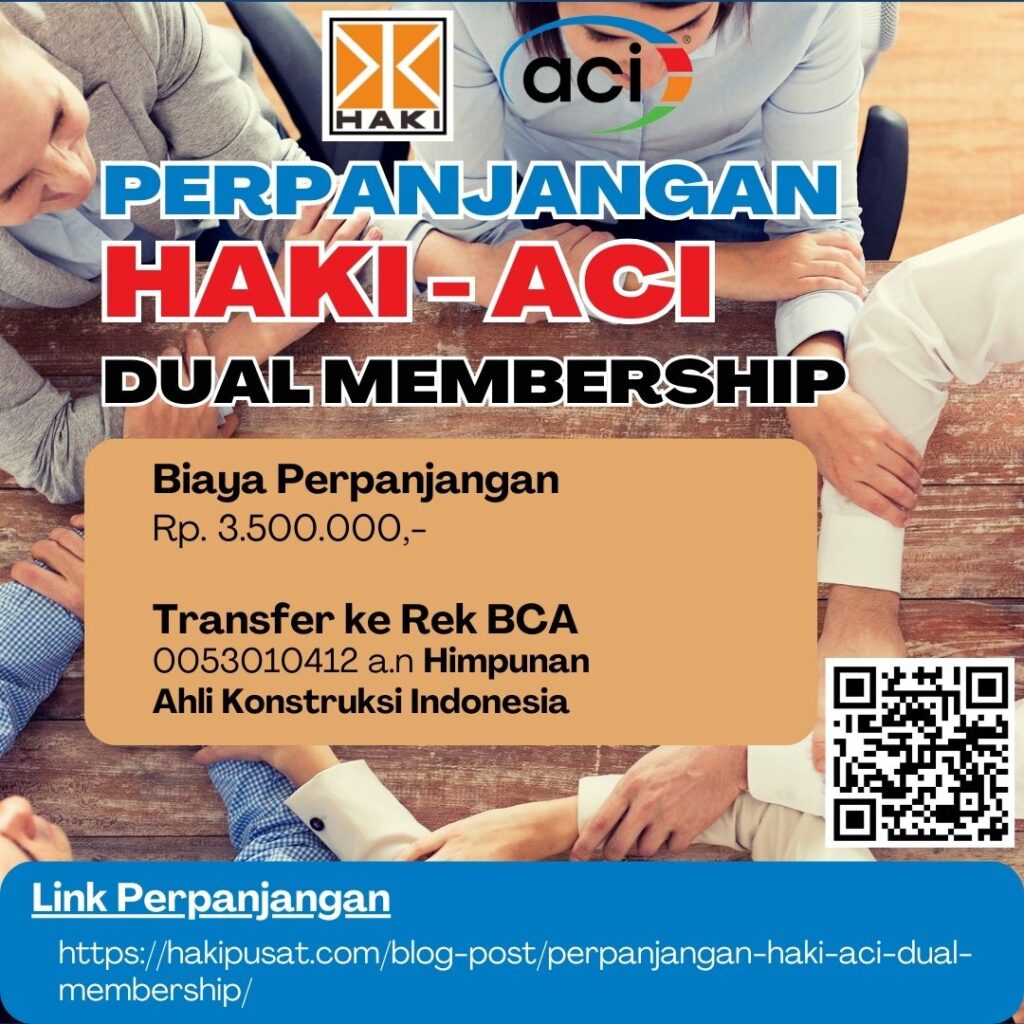 Perpanjangan HAKI-ACI Dual Membership