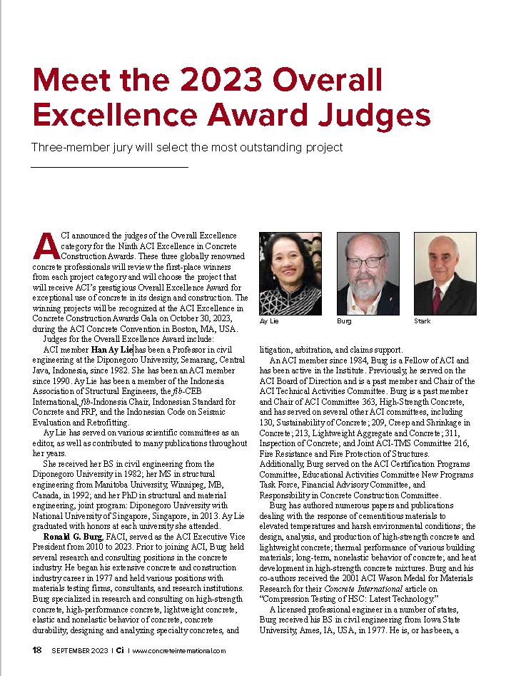 Meet the 2023 Overall Excellence Award Judges