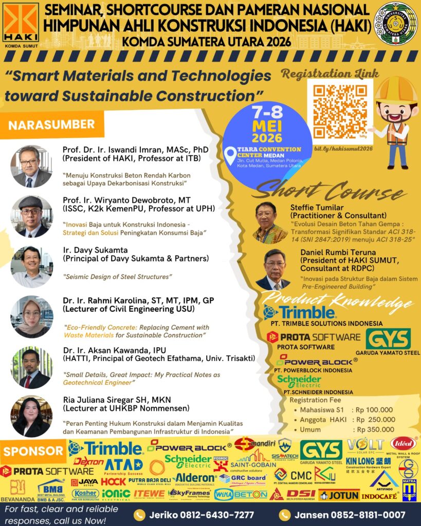 Seminar, Shortcourse dan Pameran Nasional HAKI Komda Sumatera Utara