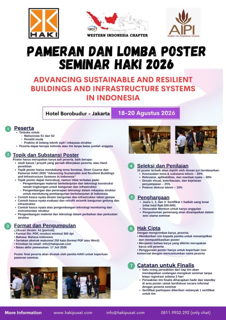 Pameran dan Lomba Poster Seminar HAKI 2026