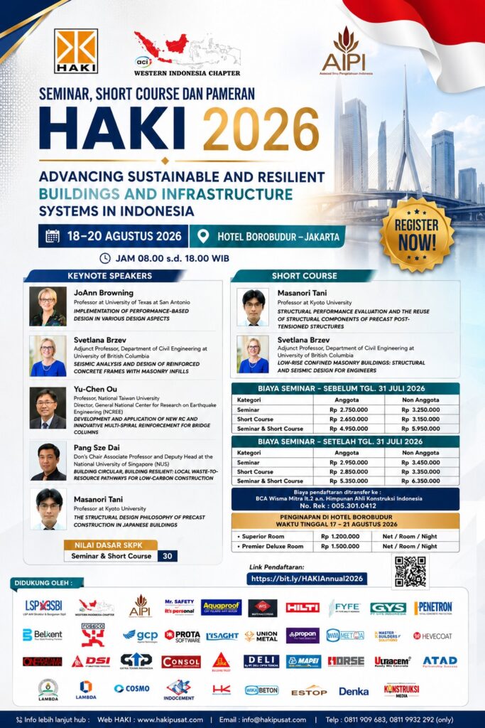 Seminar, Shortcourse dan Pameran Tahunan HAKI 2026