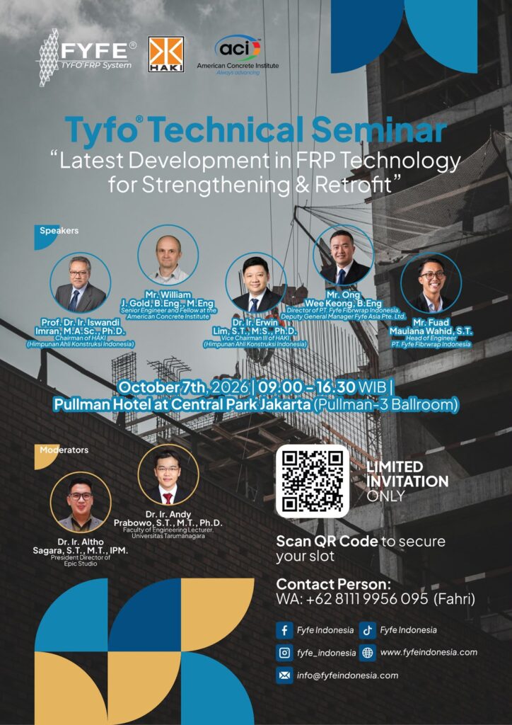 Tyfo Technical SeminarLatest Development in FRP Technology for Strengthening & Retrofit